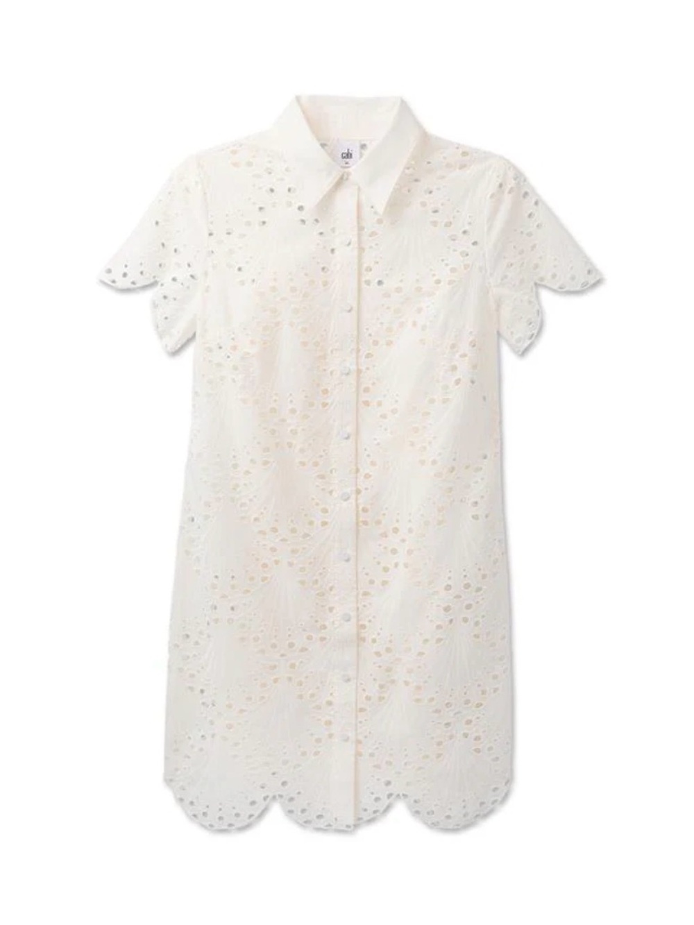 cabi Eyelet Day Dress, Size, M